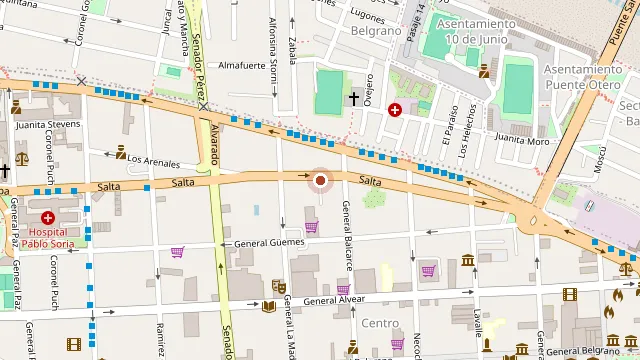 Ubicación de Admicons Jujuy