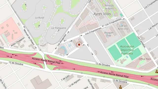 Ubicación de Aicaf Administración De Consorcios Y Barrios