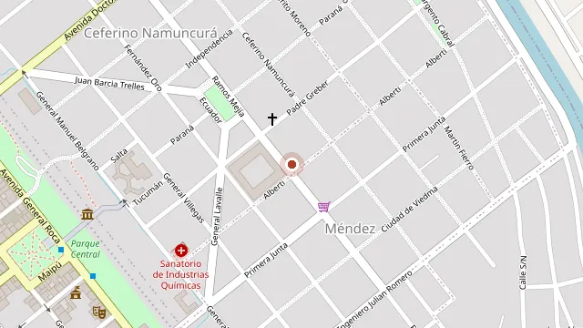 Ubicación de Baeza Inmobiliaria