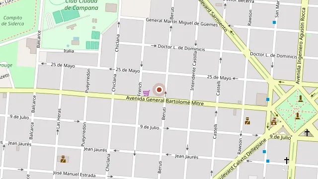 Ubicación de Campana Consorcios