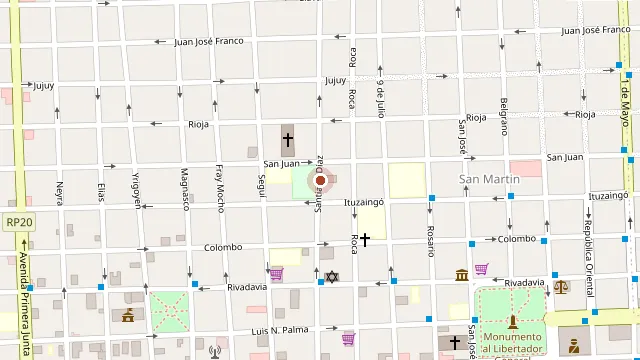 Ubicación de Caraballo Inmuebles
