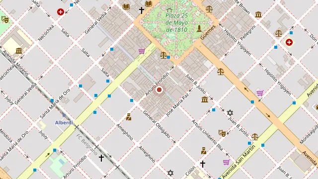 Ubicación de City Inmobiliaria