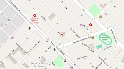 Ubicación de Crespo Inmobiliaria