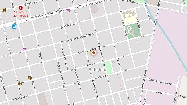 Ubicación de Del Lago Servicios Inmobiliarios