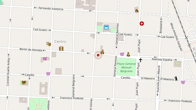 Ubicación de Estudio Tecnico Inmobiliario