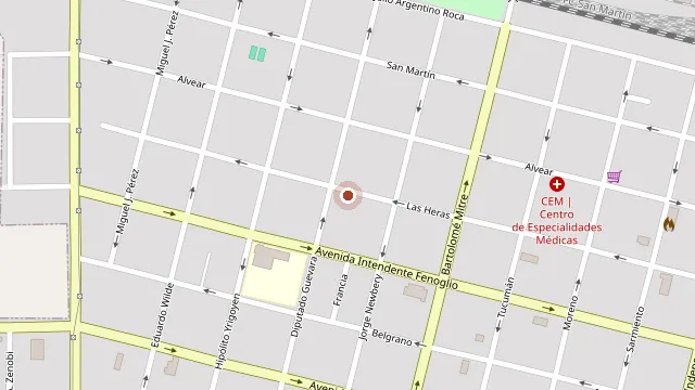 Ubicación de Fossano Inmobiliaria