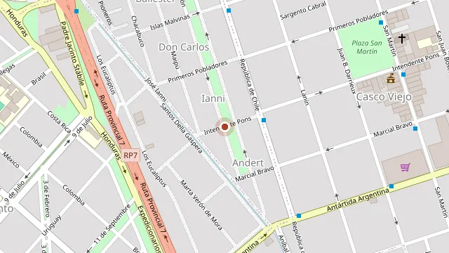 Ubicación de Gargiulo Propiedades Inmobiliaria Neuquen Capital