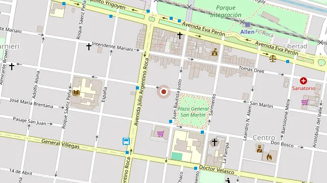 Ubicación de Gestoría De Los Santos