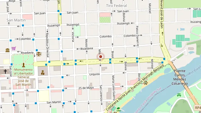 Ubicación de Gonzalo Irazu Propiedades