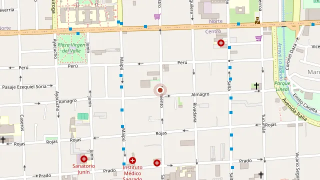 Ubicación de Guerrero Inmobiliaria