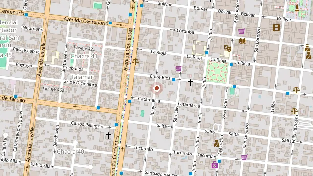 Ubicación de Haene Castuariense Inmobiliaria
