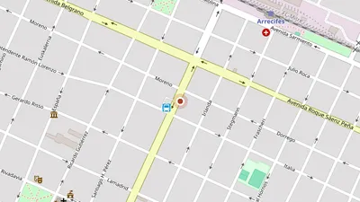 Ubicación de Inmob Campos Y Remates Fernando Risso
