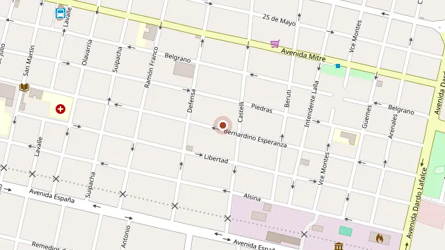 Ubicación de Inmobiliaria Castagno