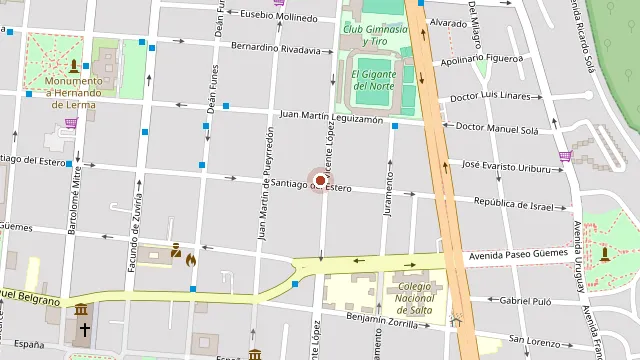 Ubicación de Inmobiliaria Eduardo Noman And Asoc S R L