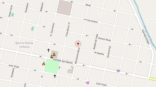 Ubicación de Inmobiliaria Melina Orduña