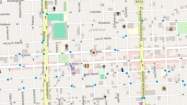 Ubicación de Inmobiliaria Ramirez Pedro Gualeguaychu
