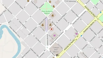 Ubicación de Inmobiliaria Servicios Inmobiliarios Rawson