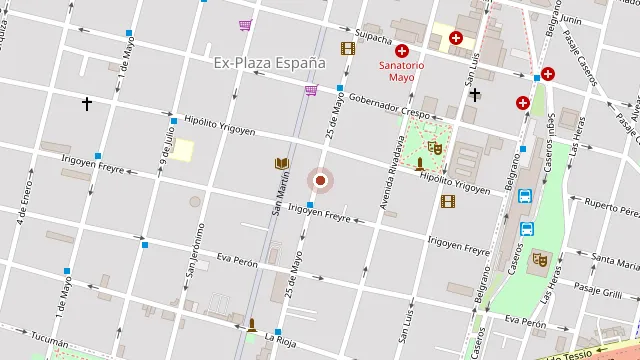 Ubicación de Lce Consultores Administración De Consorcios En Santa Fe