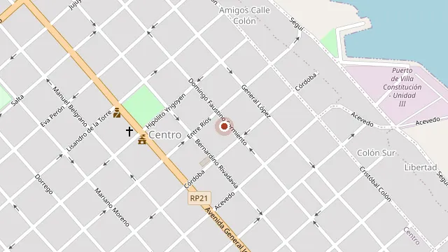 Ubicación de Malaisi Y Asociados Inversiones Y Desarrollos Srl
