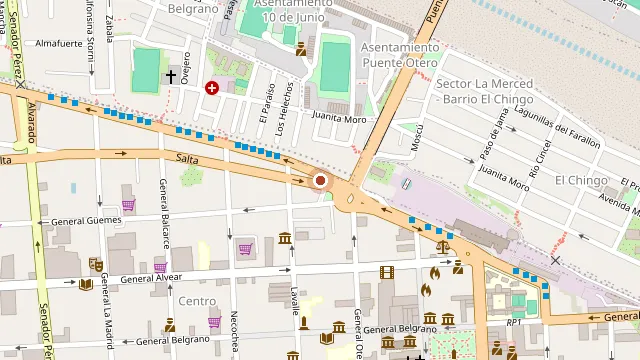 Ubicación de Montero Bellocq Inmobiliaria