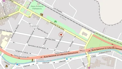 Ubicación de Perego Inmobiliaria