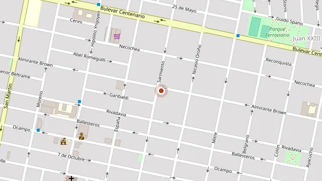 Ubicación de Tradotti Bienes Raices