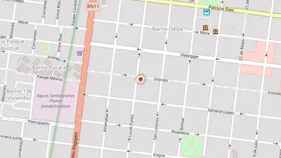 Ubicación de Vicentin Inmobiliaria