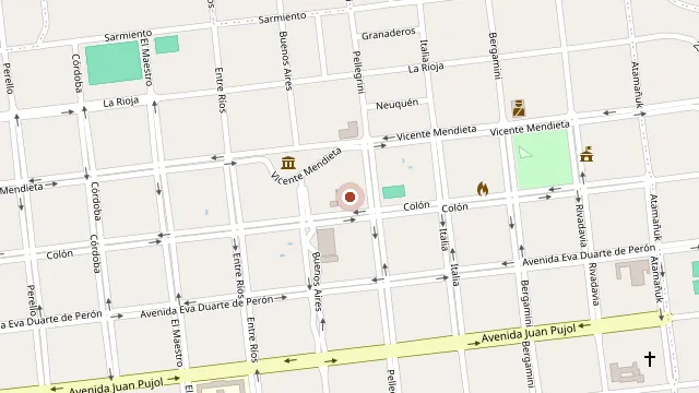 Ubicación de Zandona Propiedades